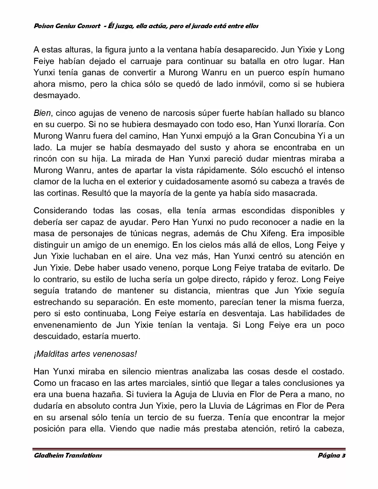 Poison Genious Consort (Novela) - Capítulo 208 - Página 1 - LectorTMOo
