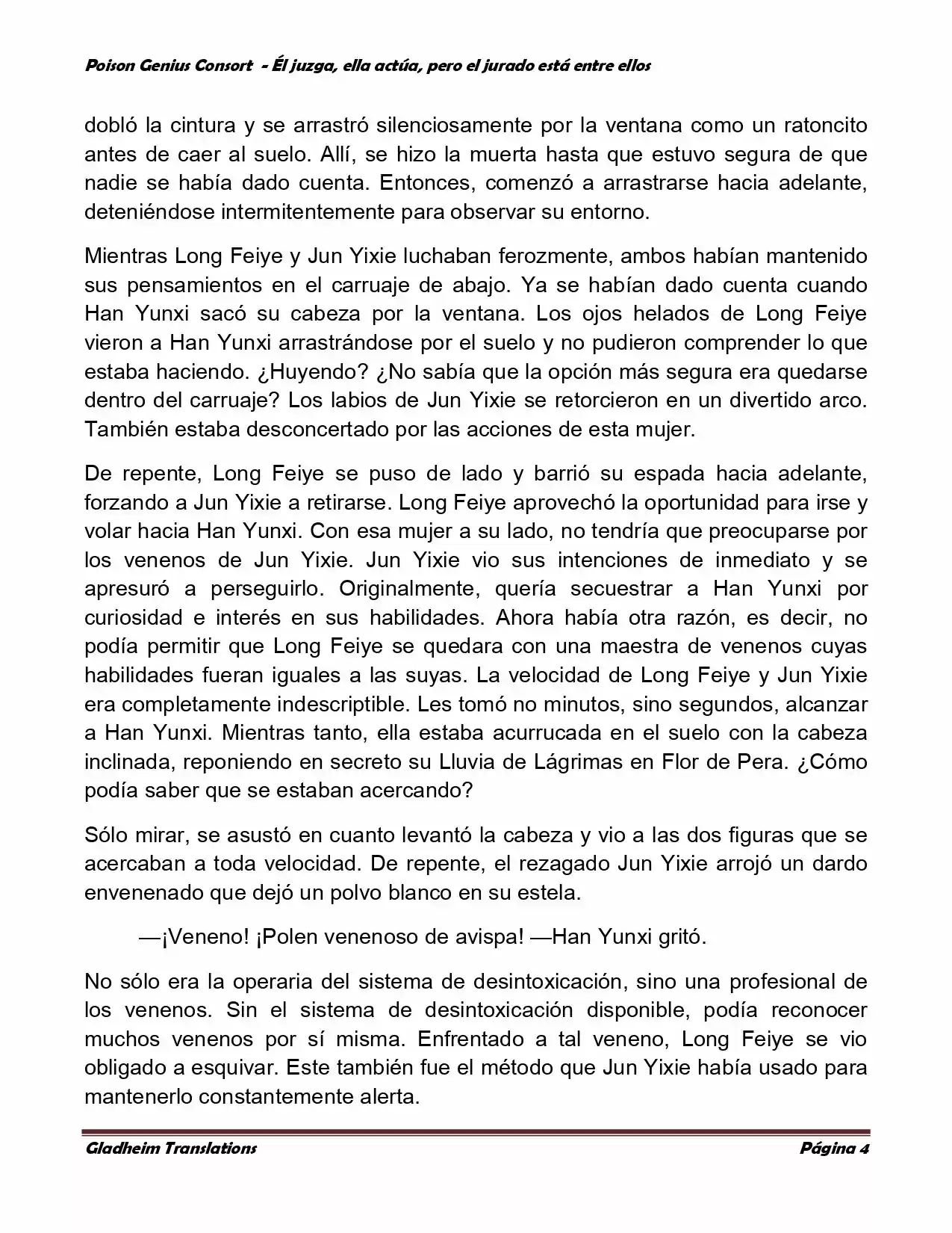 Poison Genious Consort (Novela) - Capítulo 208 - Página 2 - LectorTMOo
