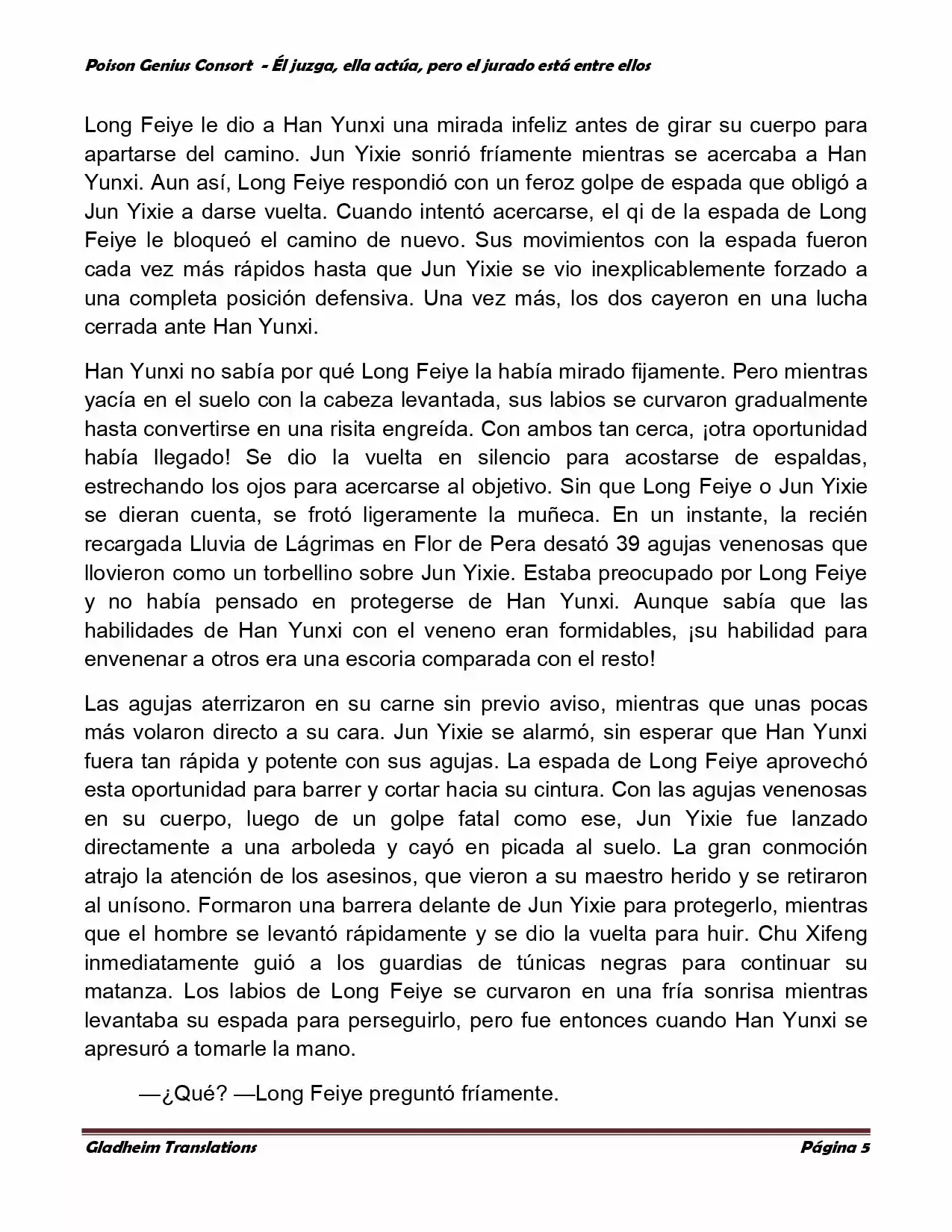 Poison Genious Consort (Novela) - Capítulo 208 - Página 3 - LectorTMOo