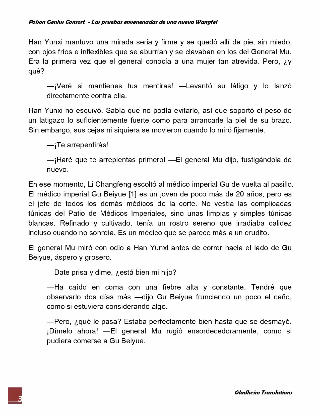 Poison Genious Consort (Novela) - Capítulo 21 - Página 3 - LectorTMOo