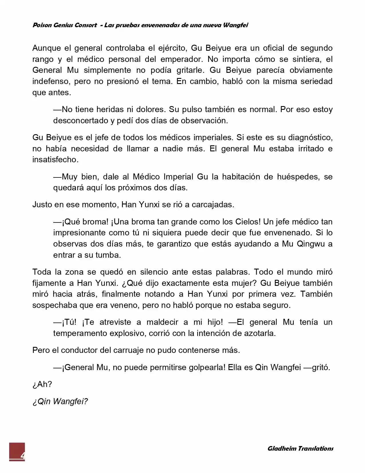 Poison Genious Consort (Novela) - Capítulo 21 - Página 4 - LectorTMOo