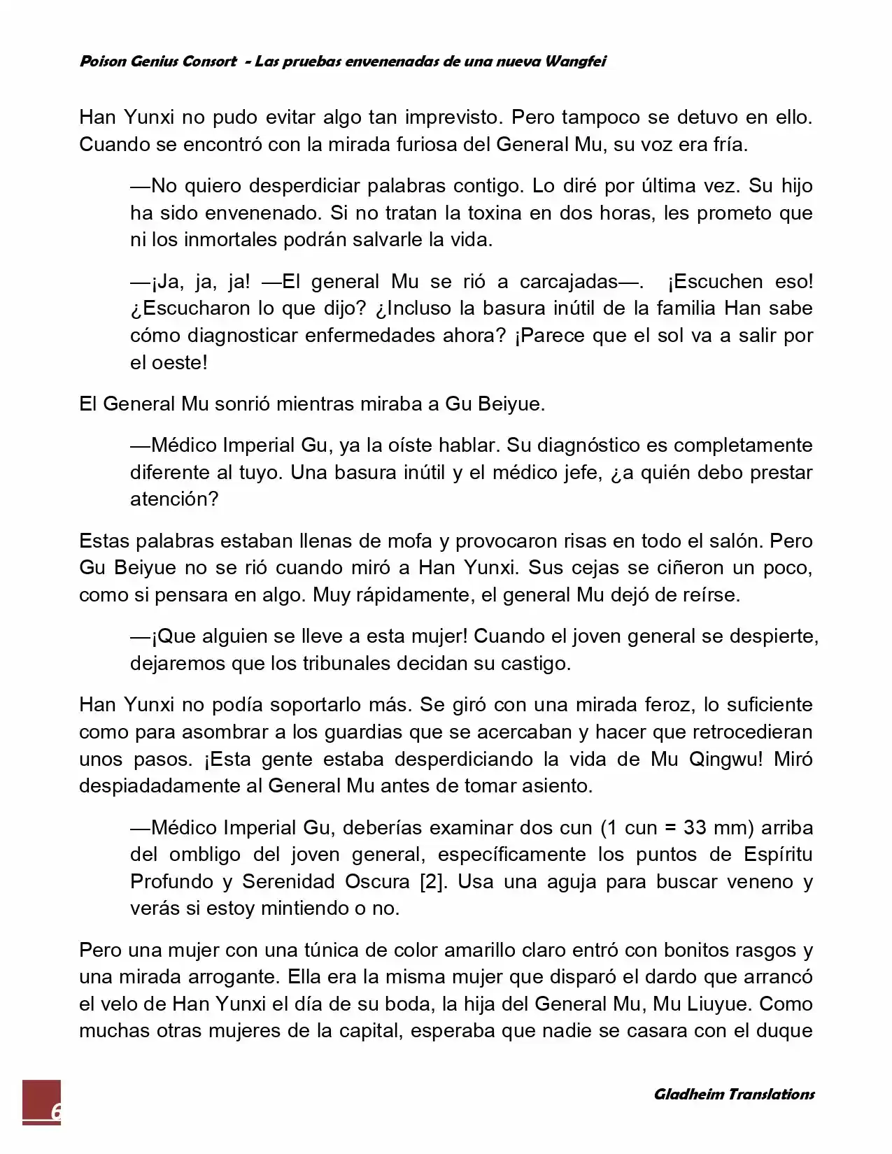 Poison Genious Consort (Novela) - Capítulo 21 - Página 6 - LectorTMOo