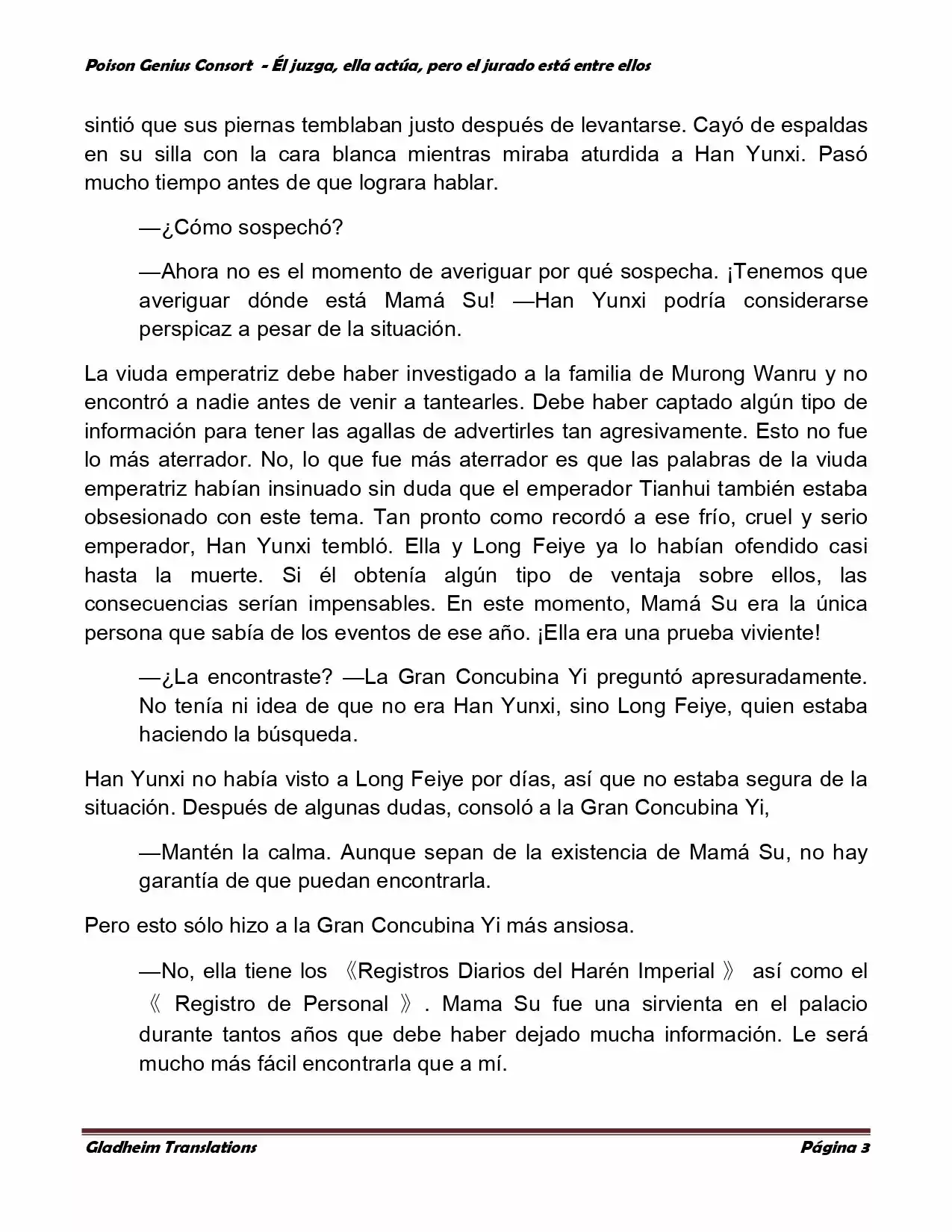 Poison Genious Consort (Novela) - Capítulo 216 - Página 2 - LectorTMOo