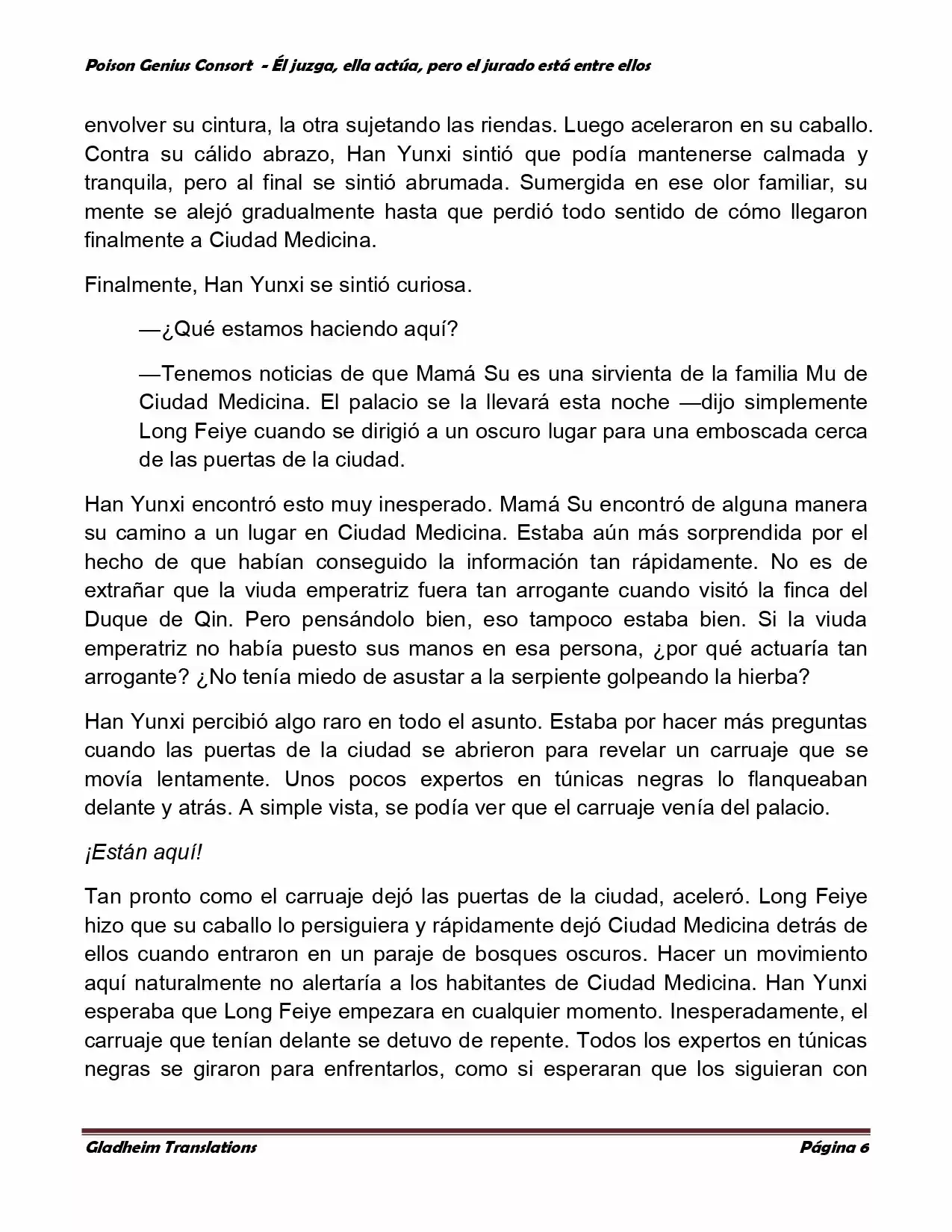 Poison Genious Consort (Novela) - Capítulo 216 - Página 5 - LectorTMOo