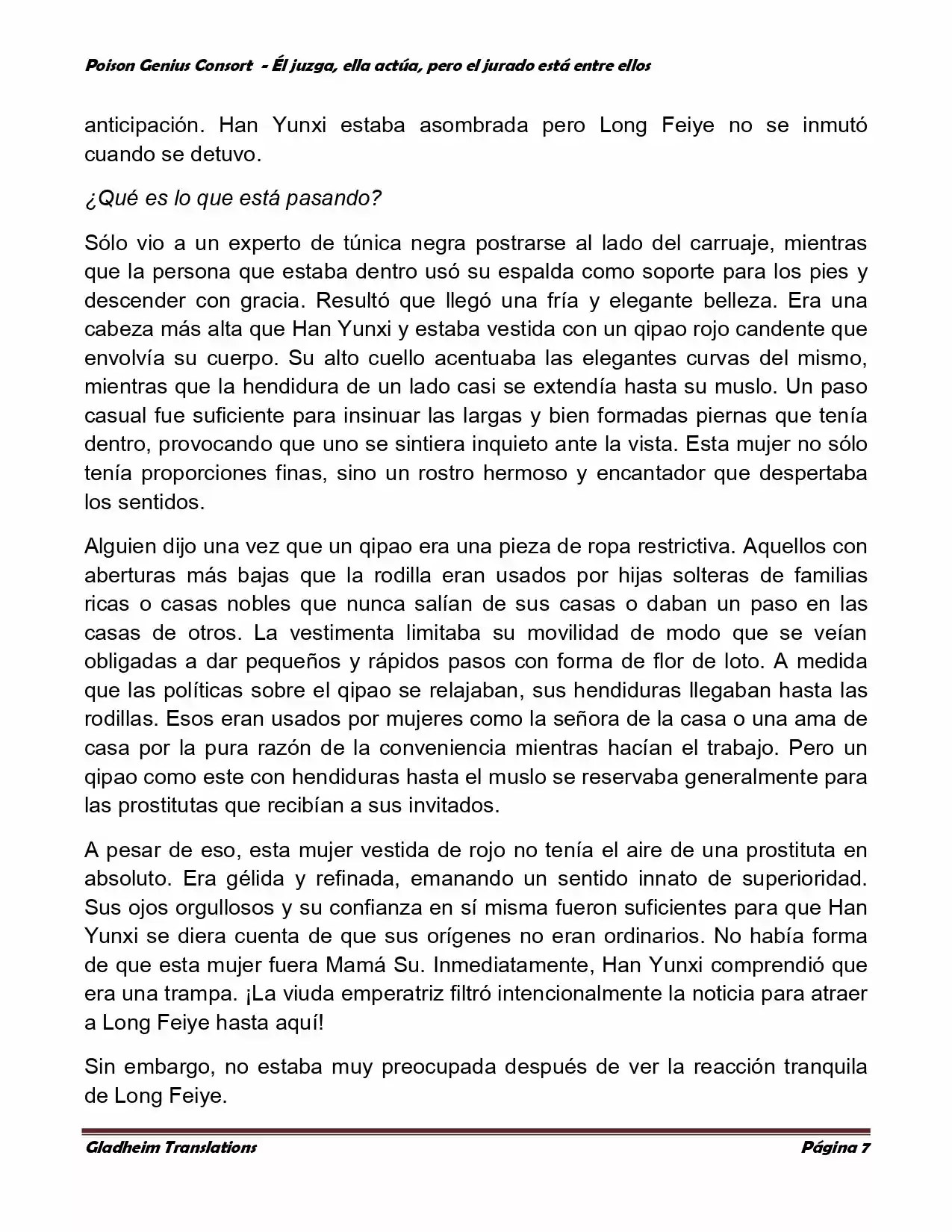 Poison Genious Consort (Novela) - Capítulo 216 - Página 6 - LectorTMOo