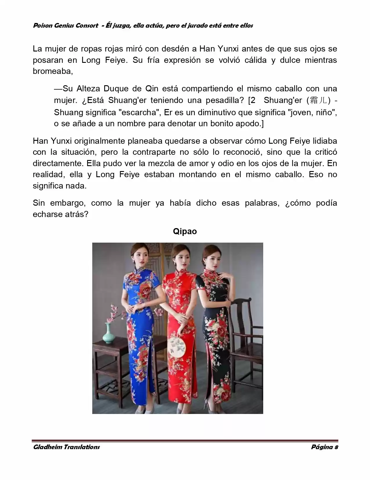 Poison Genious Consort (Novela) - Capítulo 216 - Página 7 - LectorTMOo