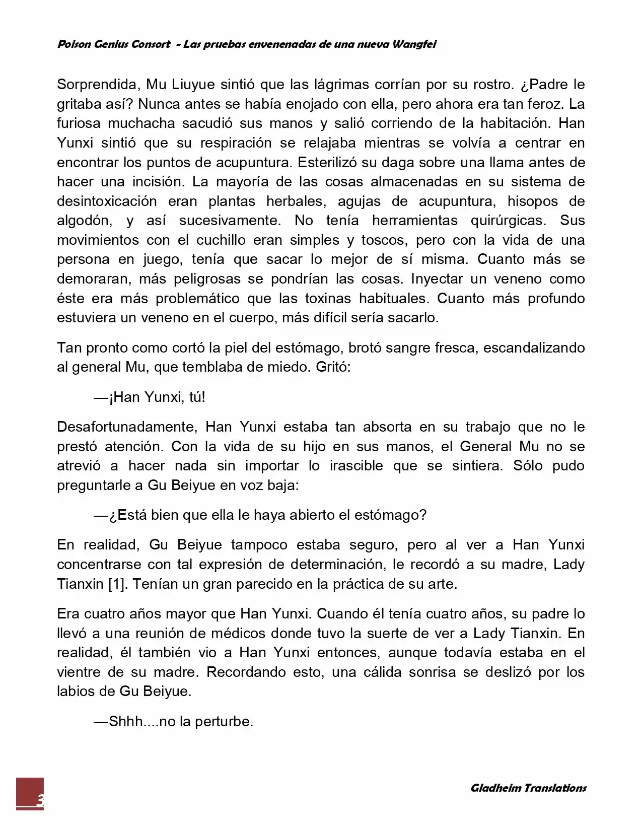 Poison Genious Consort (Novela) - Capítulo 22 - Página 3 - LectorTMOo