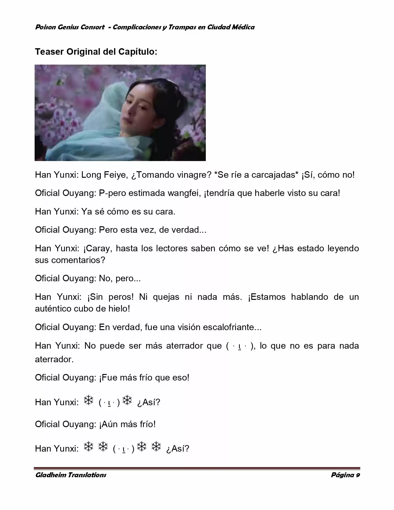 Poison Genious Consort (Novela) - Capítulo 224 - Página 9 - LectorTMOo