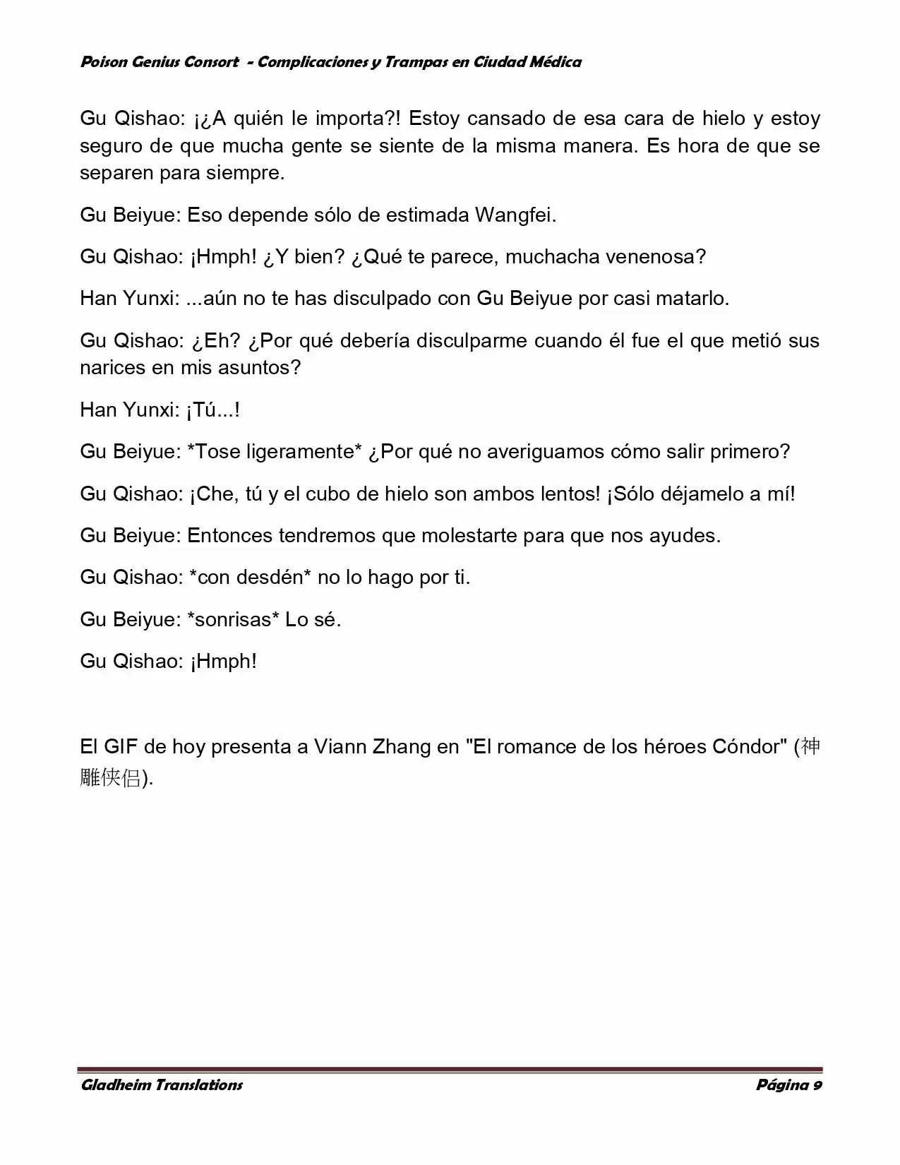 Poison Genious Consort (Novela) - Capítulo 225 - Página 9 - LectorTMOo