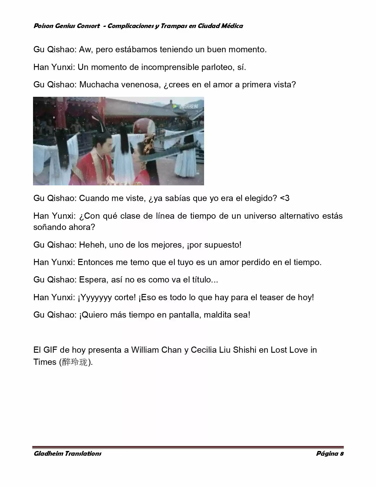 Poison Genious Consort (Novela) - Capítulo 226 - Página 8 - LectorTMOo