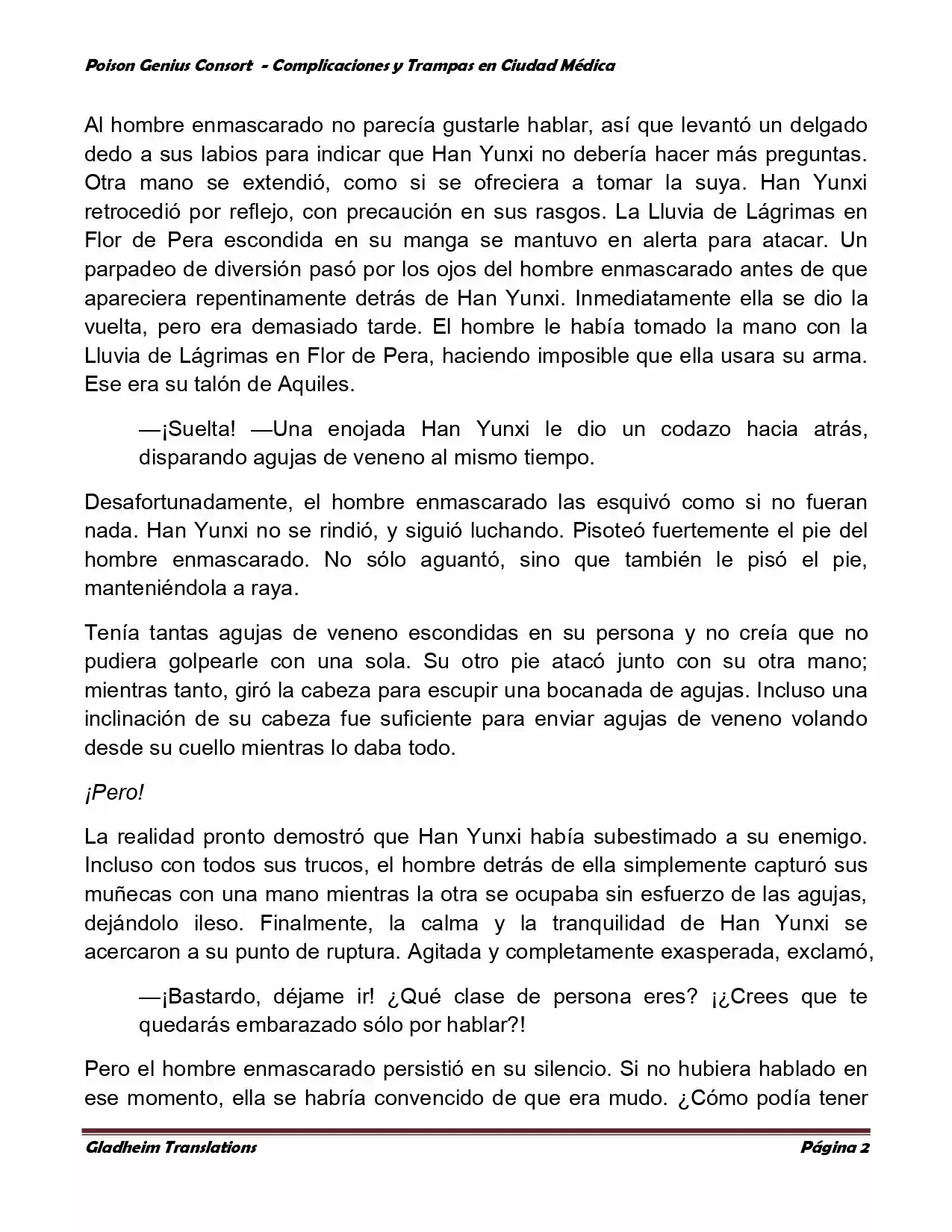 Poison Genious Consort (Novela) - Capítulo 230 - Página 2 - LectorTMOo