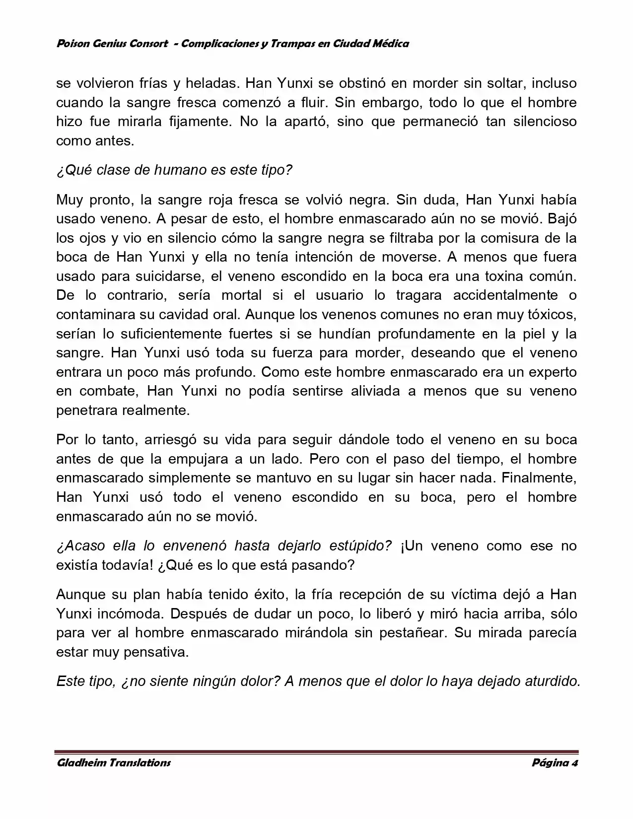 Poison Genious Consort (Novela) - Capítulo 230 - Página 3 - LectorTMOo