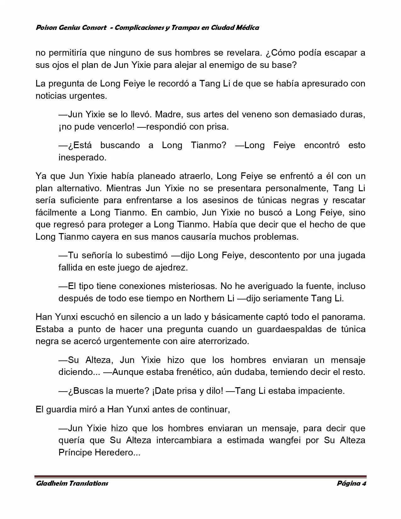 Poison Genious Consort (Novela) - Capítulo 231 - Página 3 - LectorTMOo