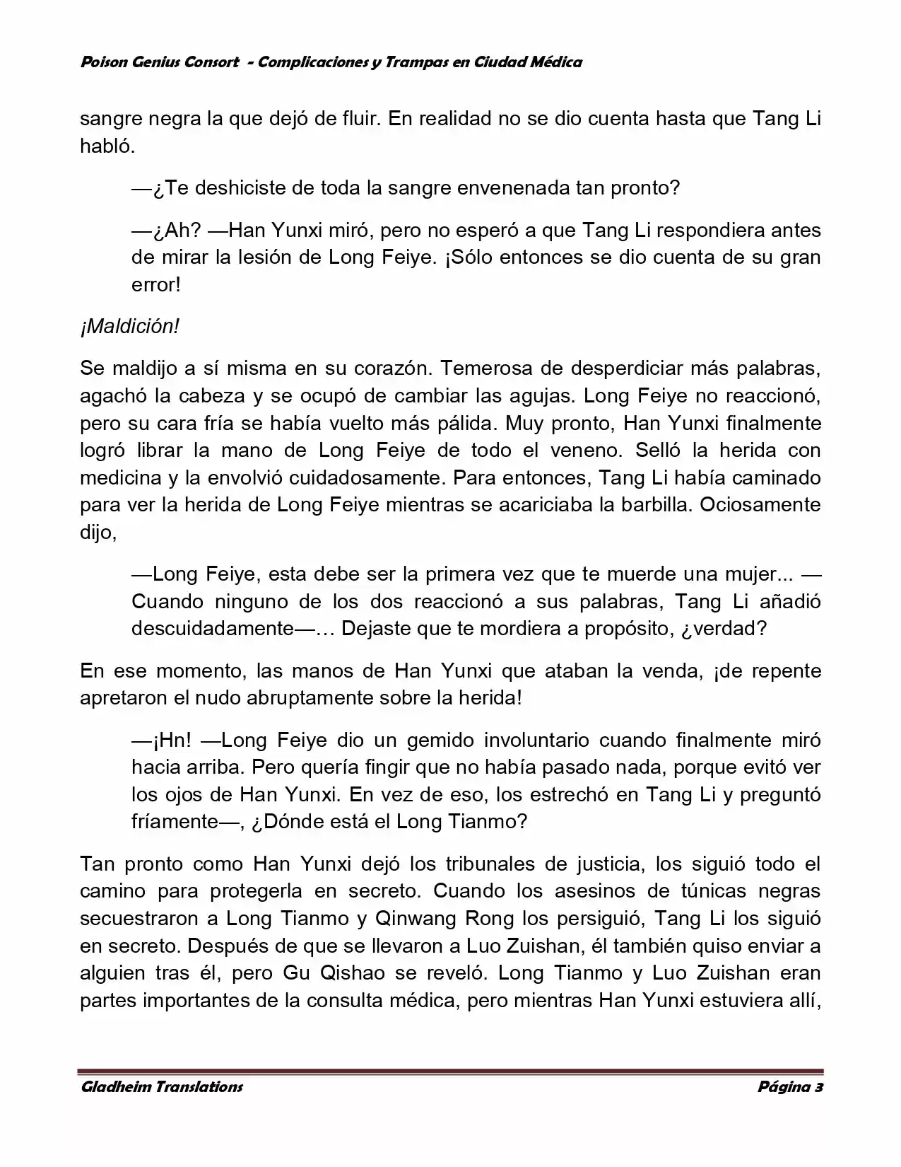 Poison Genious Consort (Novela) - Capítulo 231 - Página 7 - LectorTMOo