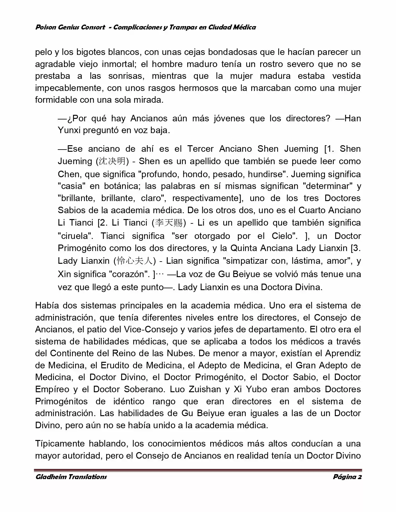 Poison Genious Consort (Novela) - Capítulo 235 - Página 2 - LectorTMOo