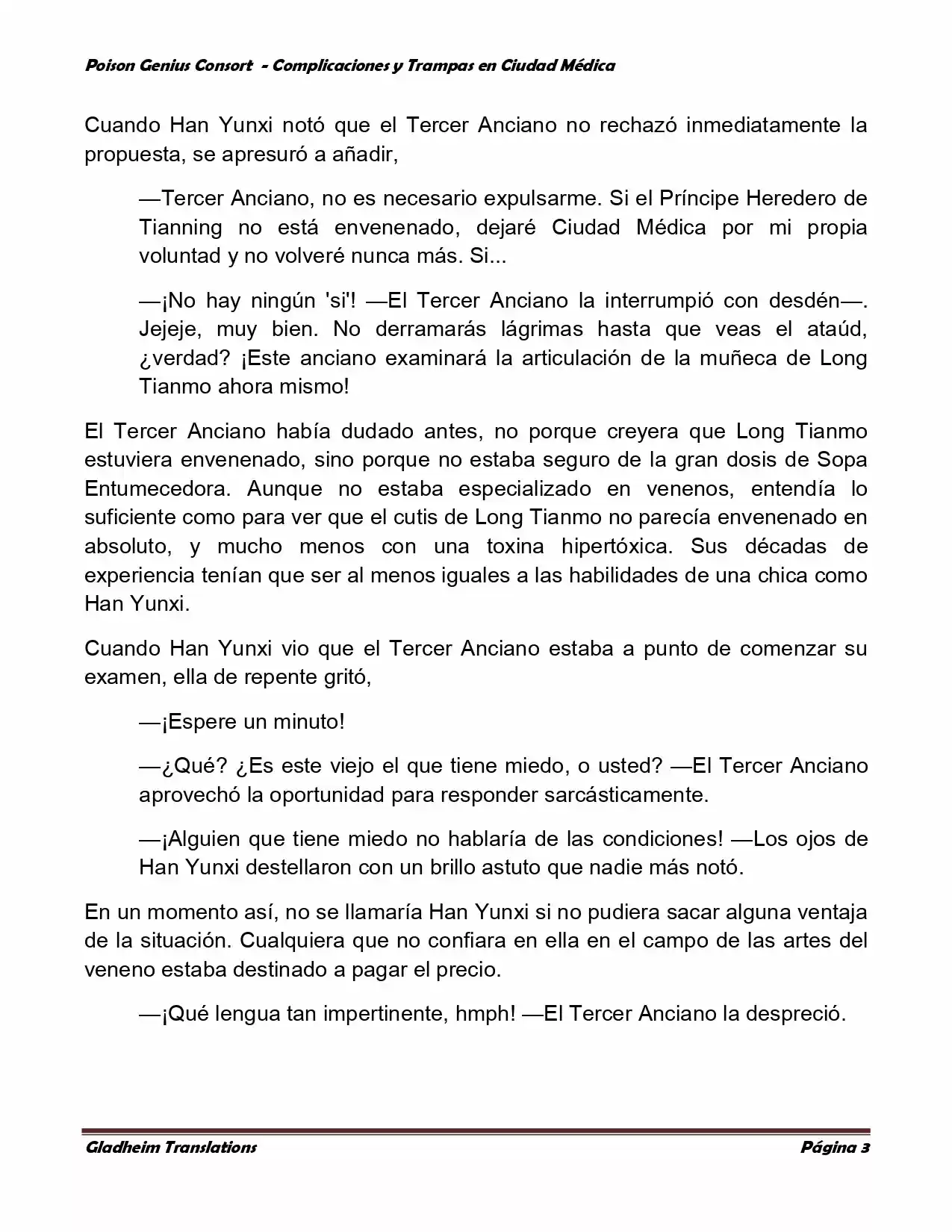 Poison Genious Consort (Novela) - Capítulo 237 - Página 3 - LectorTMOo