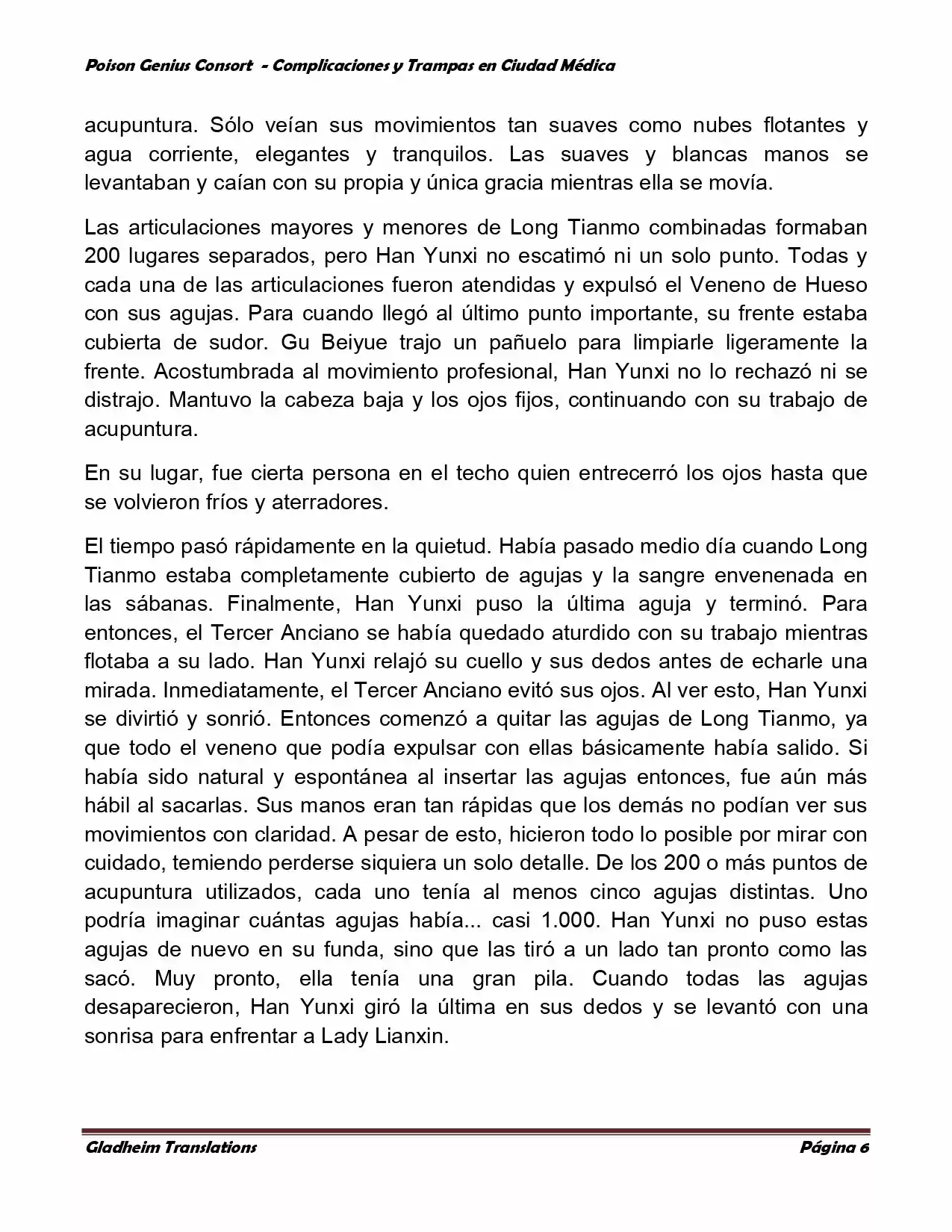 Poison Genious Consort (Novela) - Capítulo 238 - Página 6 - LectorTMOo