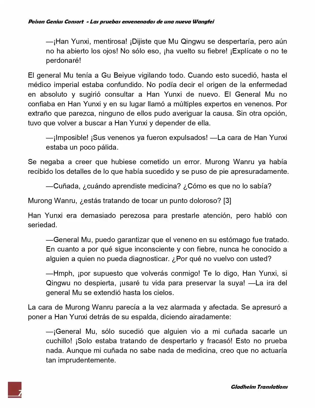 Poison Genious Consort (Novela) - Capítulo 24 - Página 7 - LectorTMOo