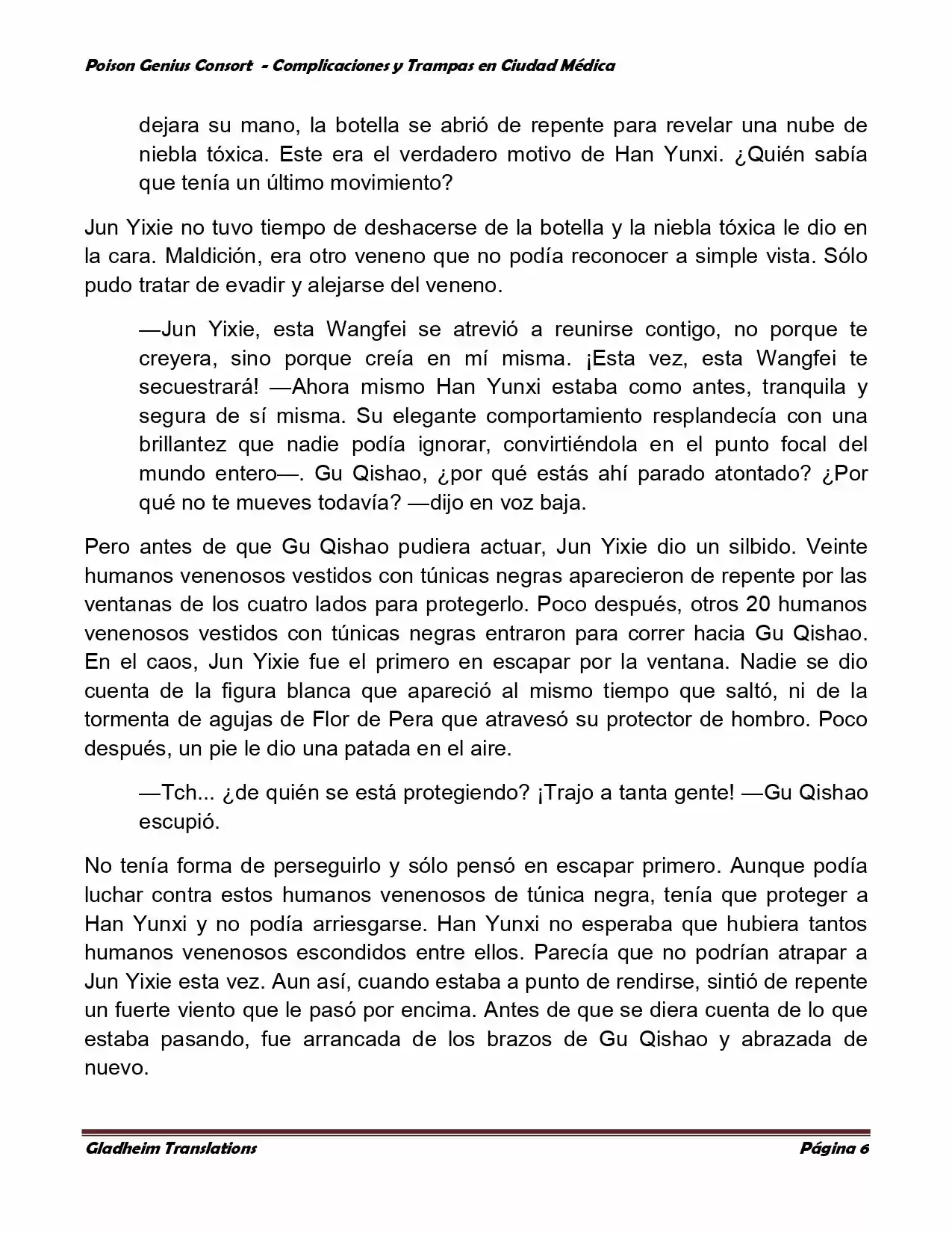 Poison Genious Consort (Novela) - Capítulo 242 - Página 5 - LectorTMOo