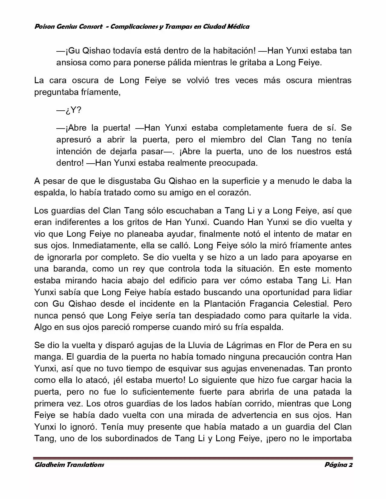 Poison Genious Consort (Novela) - Capítulo 243 - Página 1 - LectorTMOo