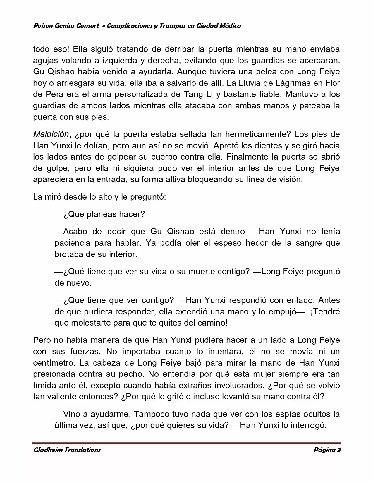 Poison Genious Consort (Novela) - Capítulo 243 - Página 2 - LectorTMOo