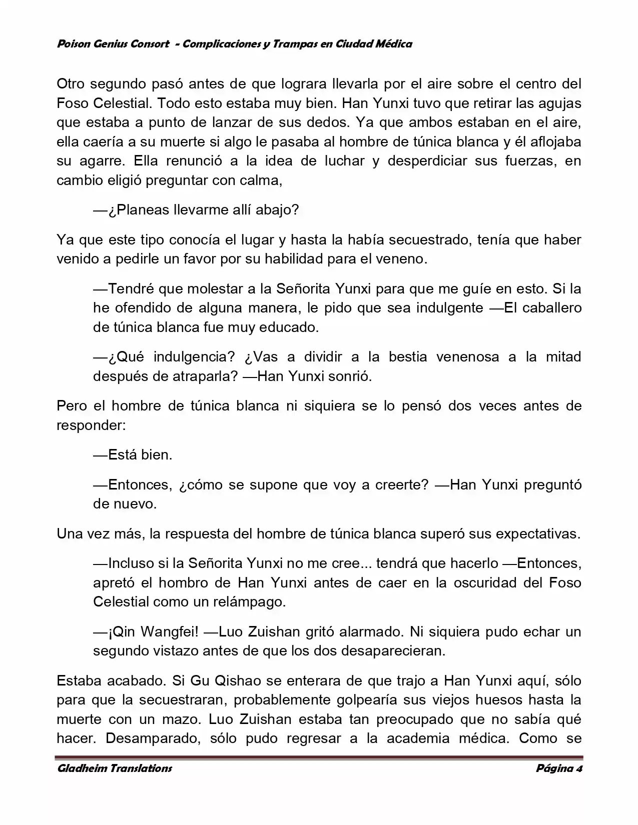 Poison Genious Consort (Novela) - Capítulo 246 - Página 6 - LectorTMOo
