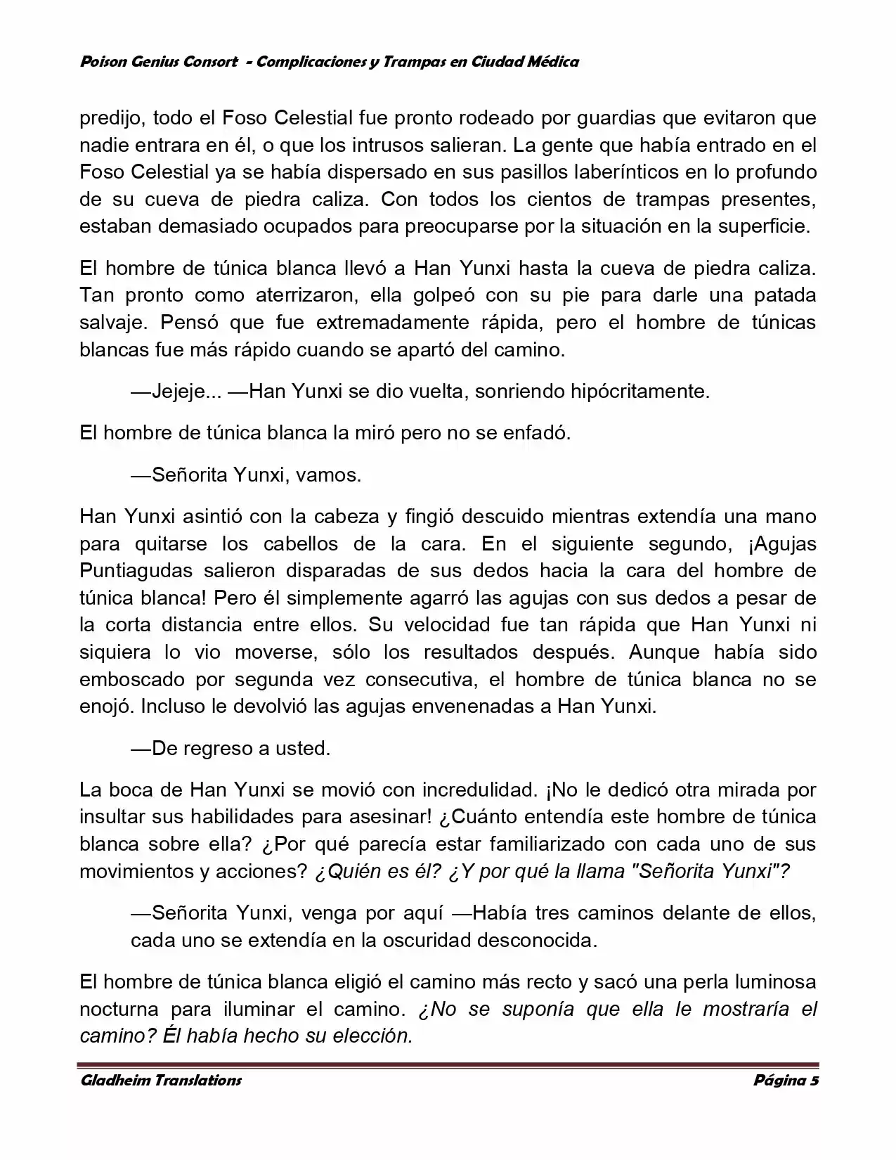 Poison Genious Consort (Novela) - Capítulo 246 - Página 7 - LectorTMOo