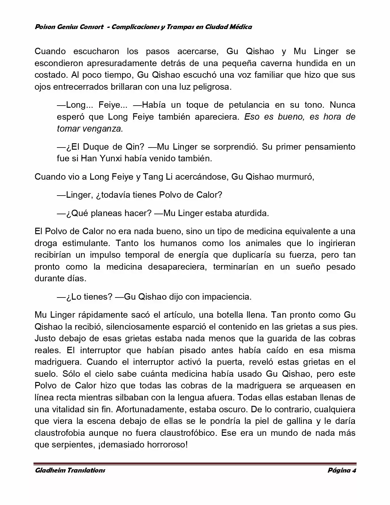 Poison Genious Consort (Novela) - Capítulo 247 - Página 3 - LectorTMOo