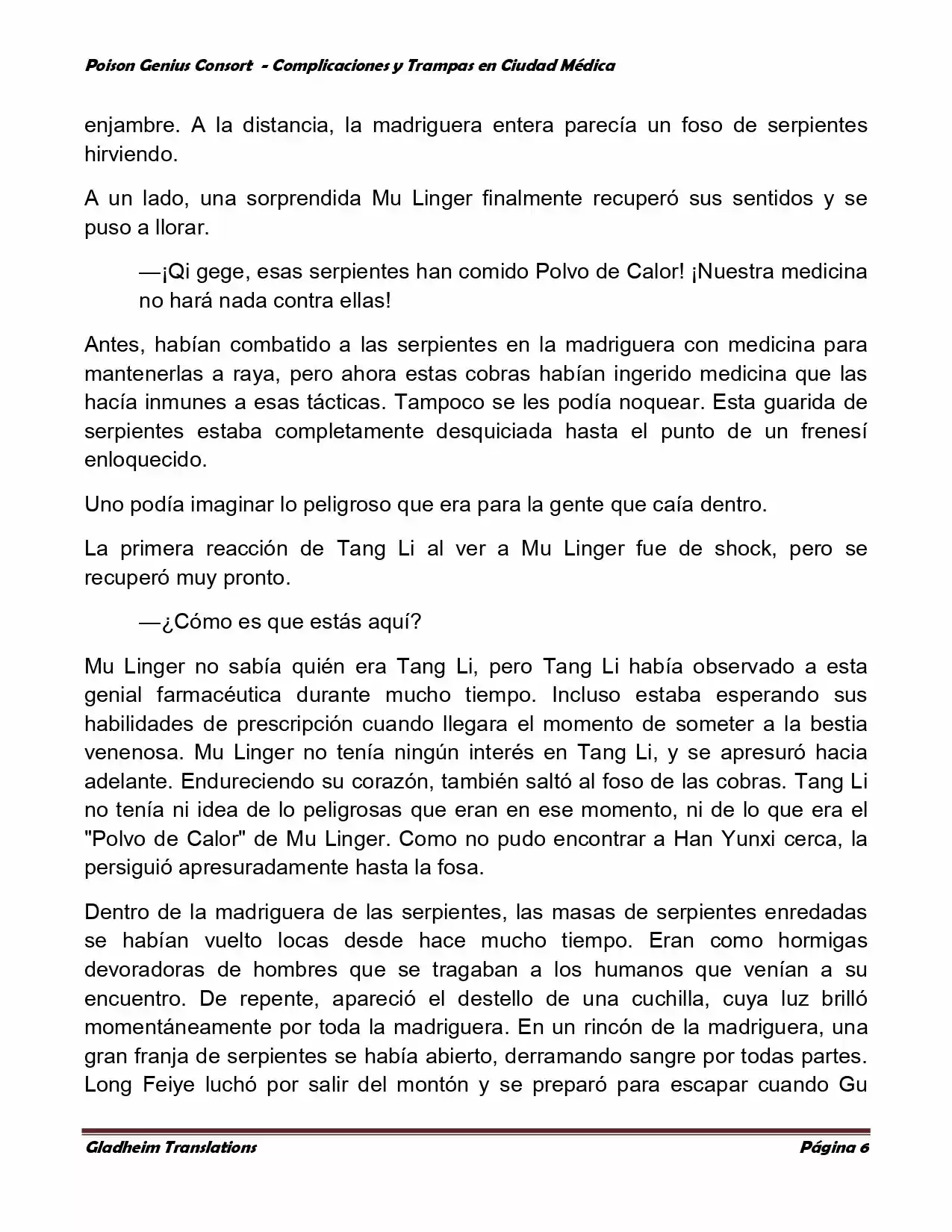 Poison Genious Consort (Novela) - Capítulo 247 - Página 4 - LectorTMOo