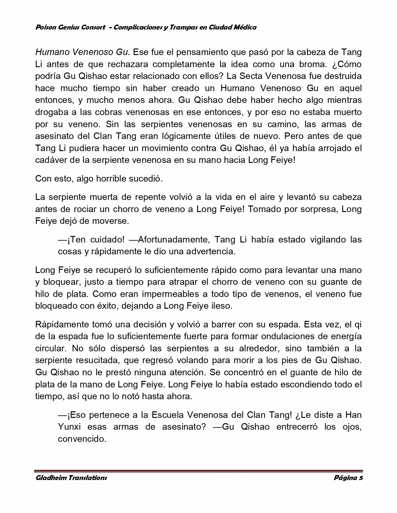 Poison Genious Consort (Novela) - Capítulo 248 - Página 4 - LectorTMOo