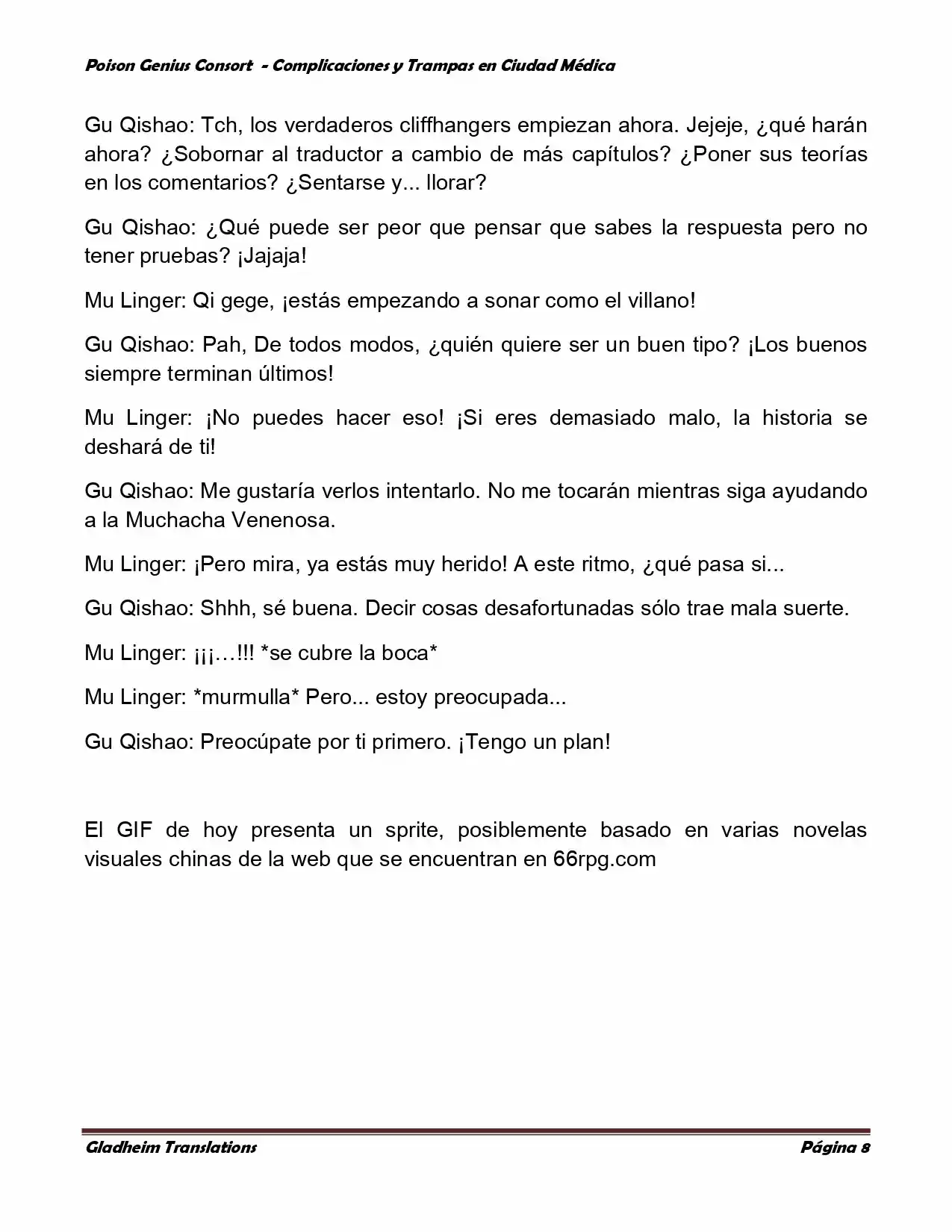 Poison Genious Consort (Novela) - Capítulo 248 - Página 6 - LectorTMOo