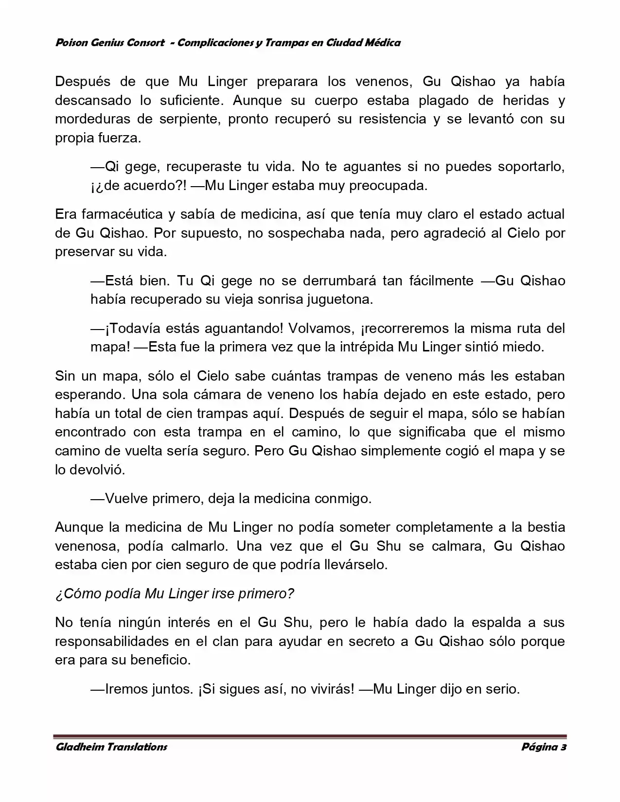 Poison Genious Consort (Novela) - Capítulo 249 - Página 3 - LectorTMOo