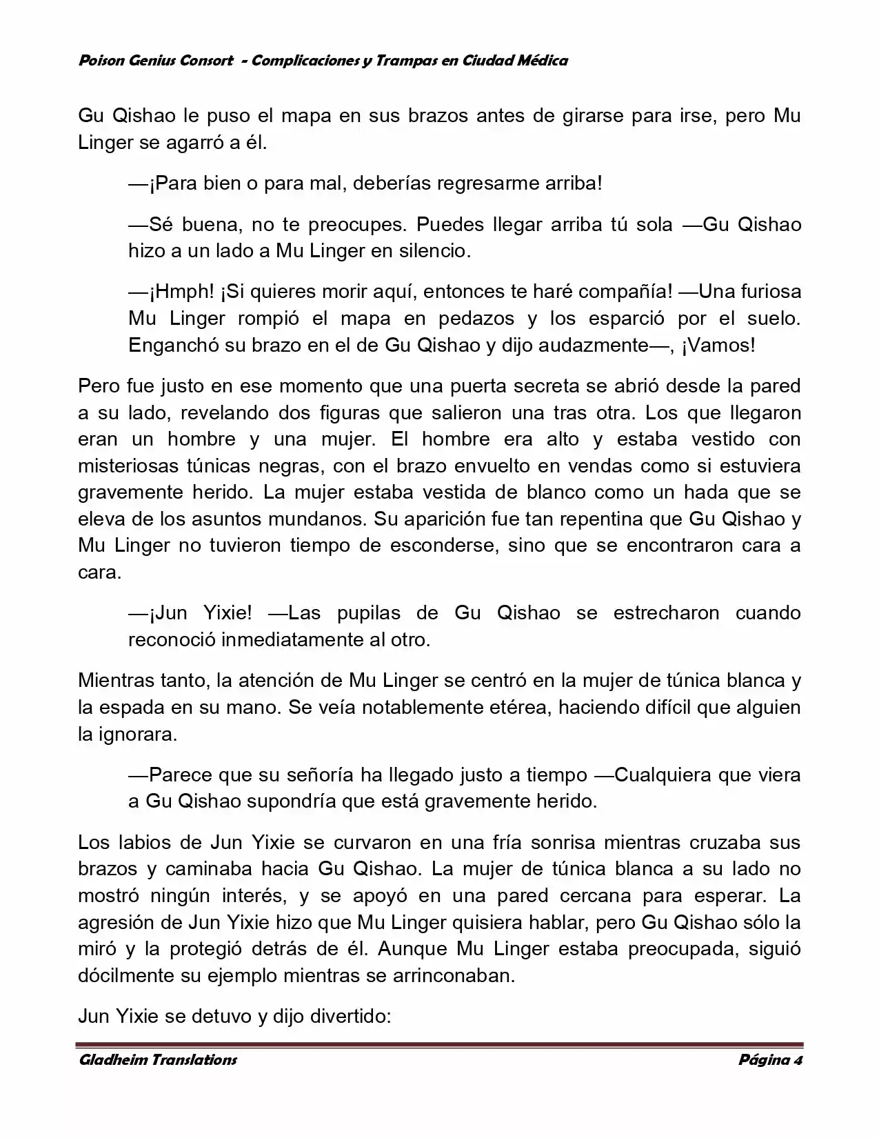 Poison Genious Consort (Novela) - Capítulo 249 - Página 4 - LectorTMOo