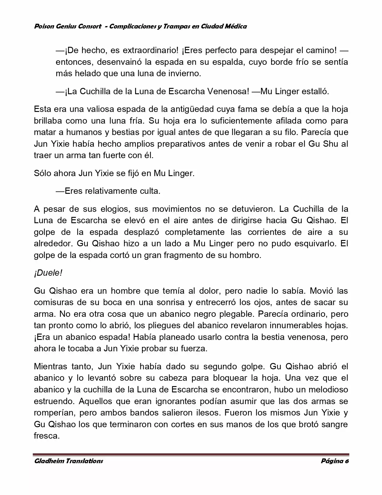 Poison Genious Consort (Novela) - Capítulo 249 - Página 5 - LectorTMOo