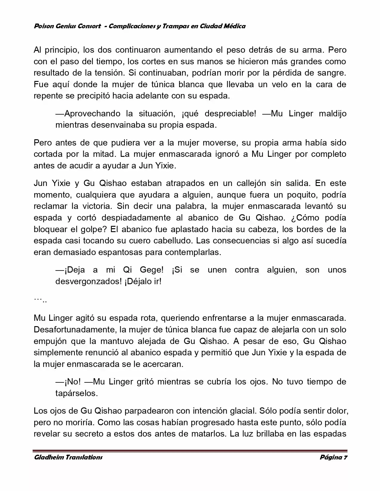Poison Genious Consort (Novela) - Capítulo 249 - Página 6 - LectorTMOo