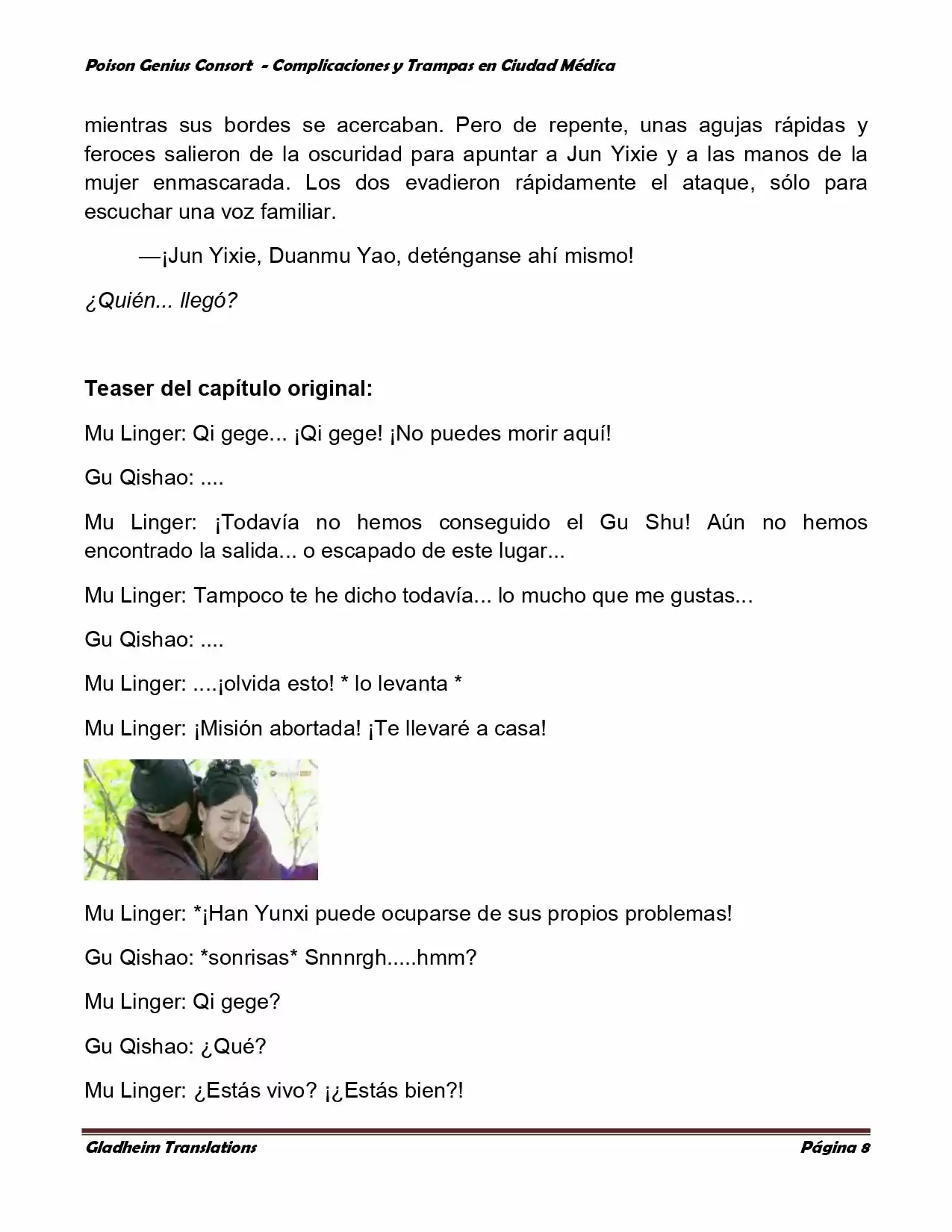 Poison Genious Consort (Novela) - Capítulo 249 - Página 7 - LectorTMOo