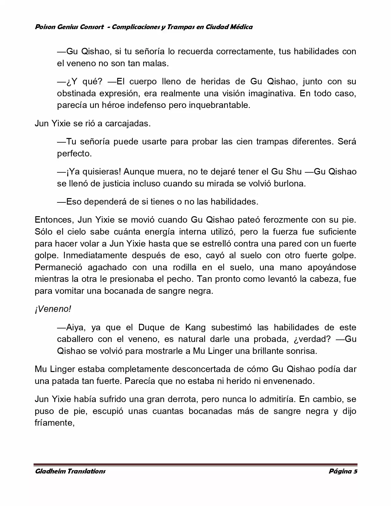 Poison Genious Consort (Novela) - Capítulo 249 - Página 10 - LectorTMOo
