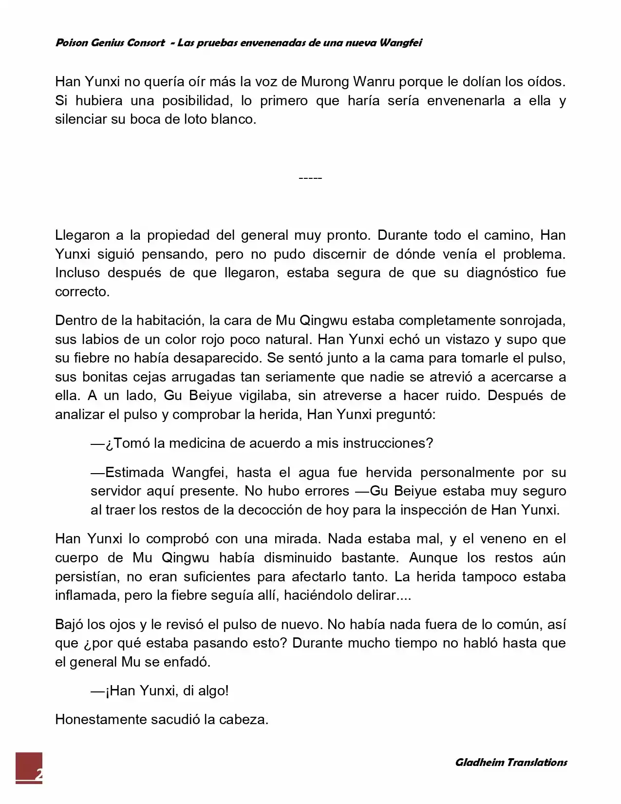 Poison Genious Consort (Novela) - Capítulo 25 - Página 2 - LectorTMOo