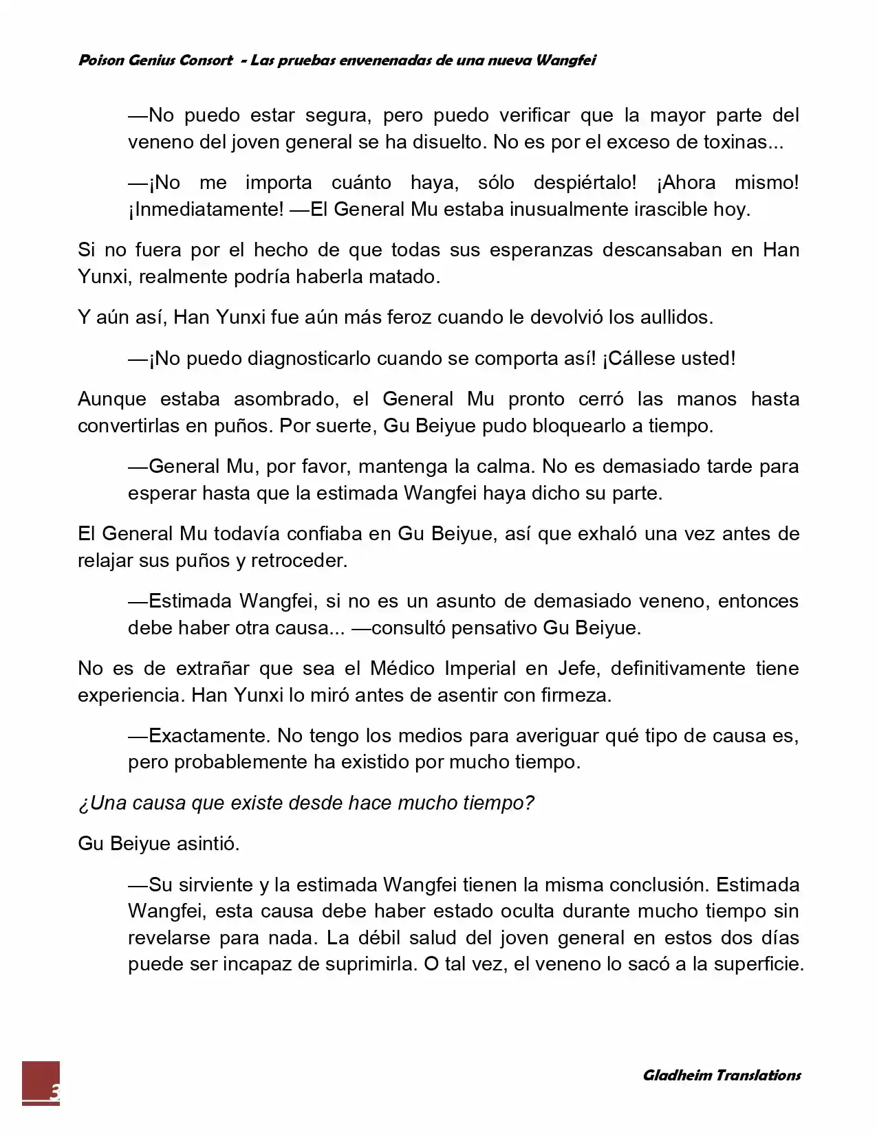 Poison Genious Consort (Novela) - Capítulo 25 - Página 3 - LectorTMOo