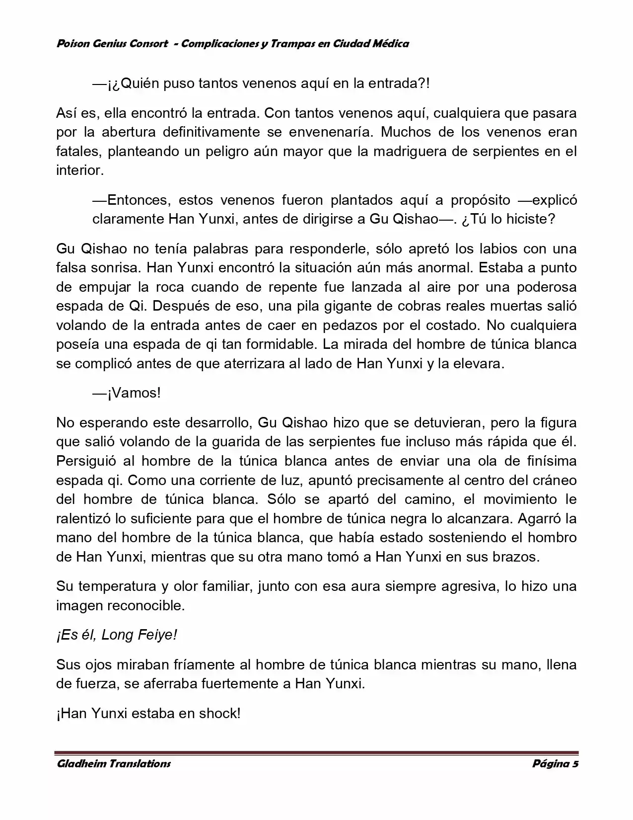 Poison Genious Consort (Novela) - Capítulo 251 - Página 5 - LectorTMOo