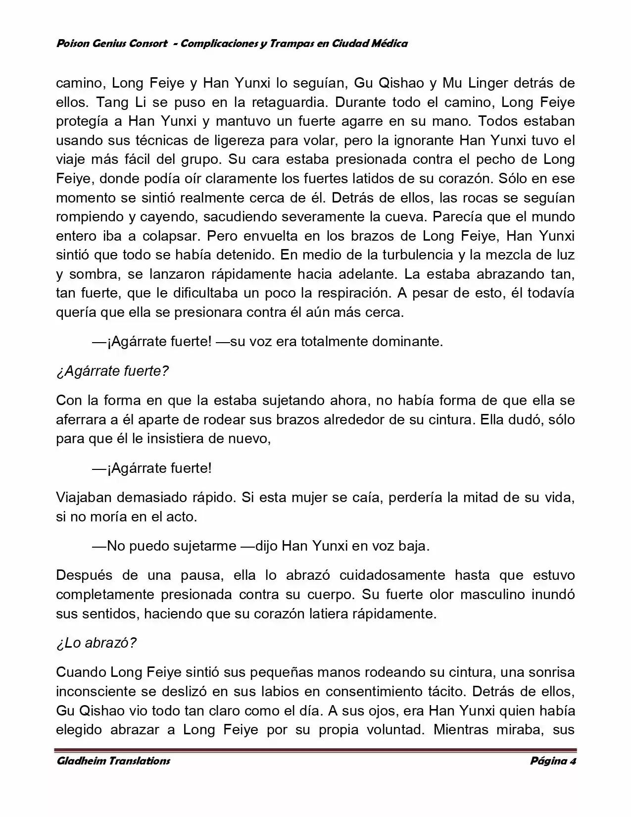 Poison Genious Consort (Novela) - Capítulo 254 - Página 4 - LectorTMOo