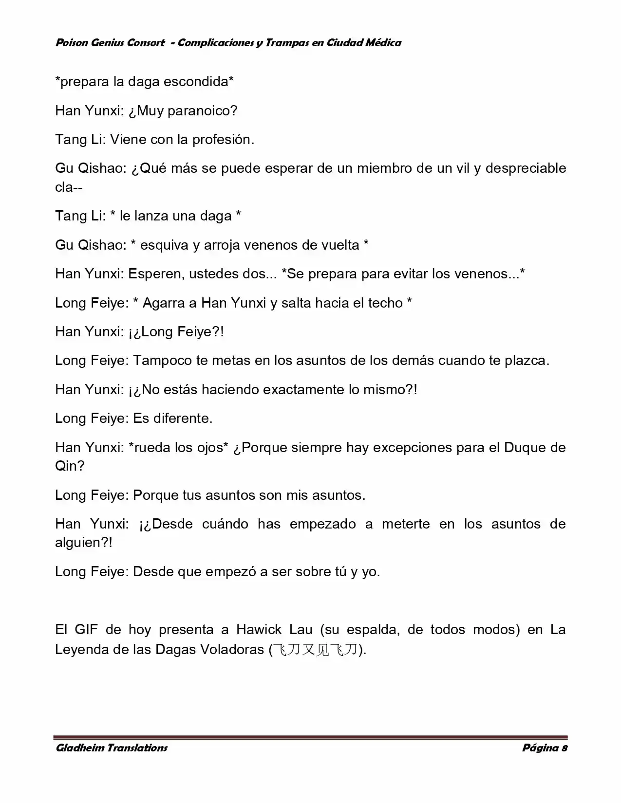 Poison Genious Consort (Novela) - Capítulo 255 - Página 8 - LectorTMOo