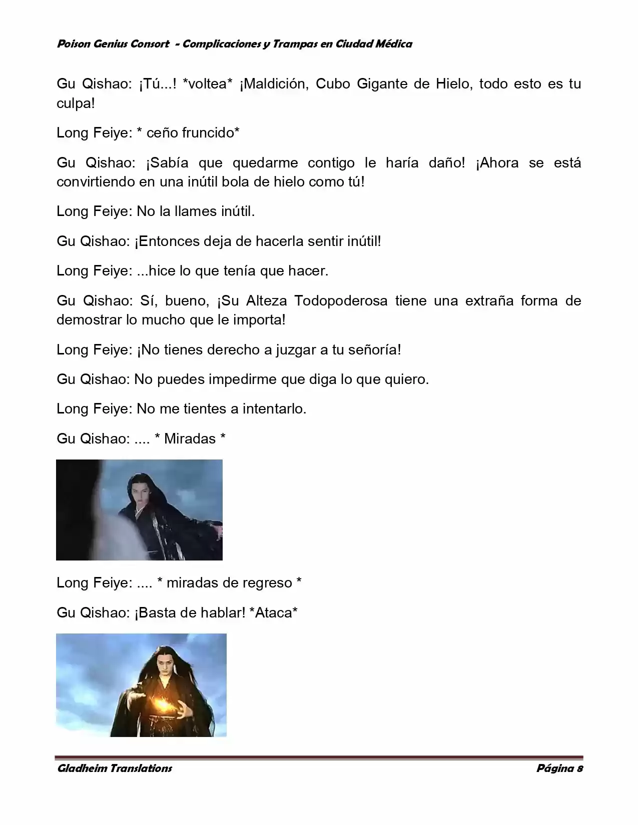 Poison Genious Consort (Novela) - Capítulo 259 - Página 8 - LectorTMOo