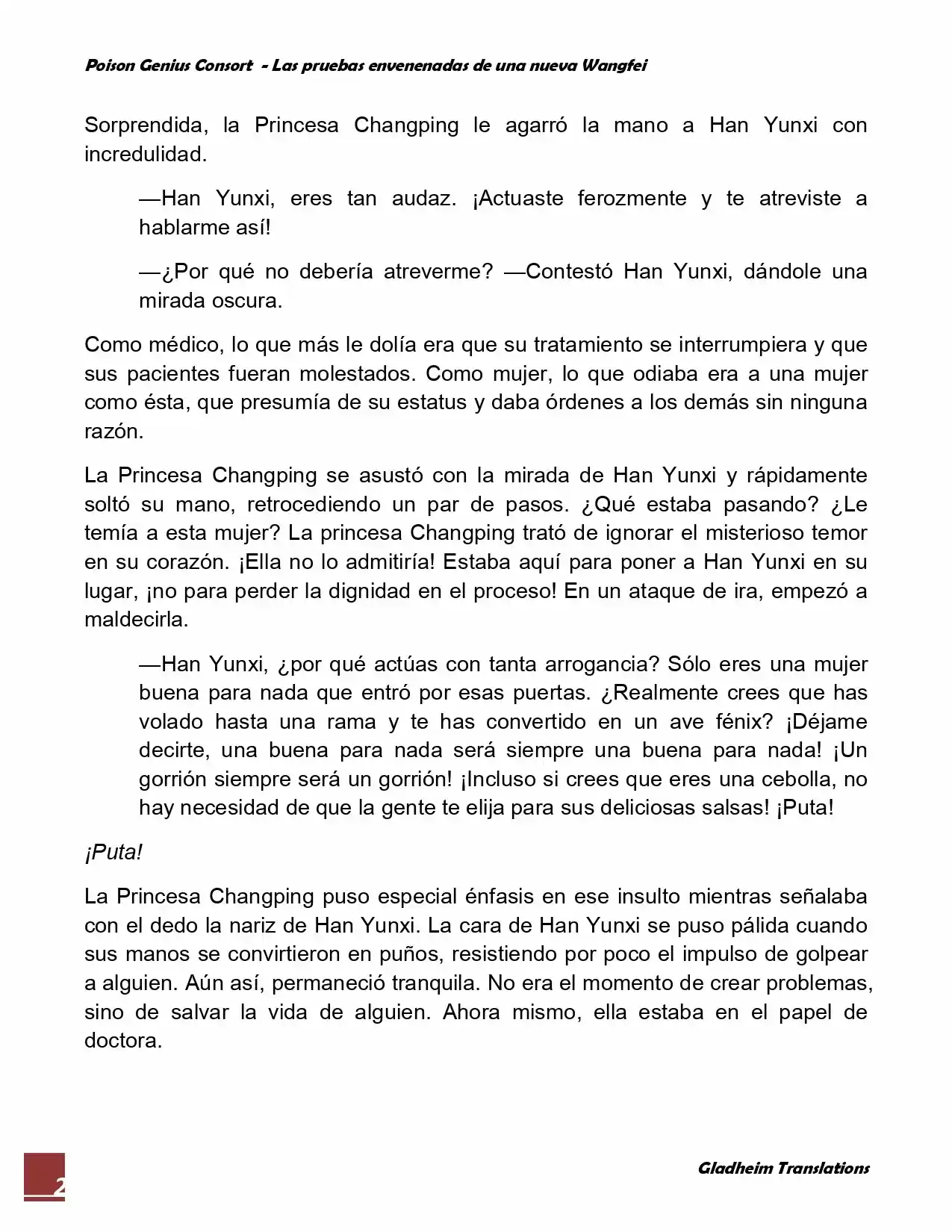 Poison Genious Consort (Novela) - Capítulo 26 - Página 2 - LectorTMOo