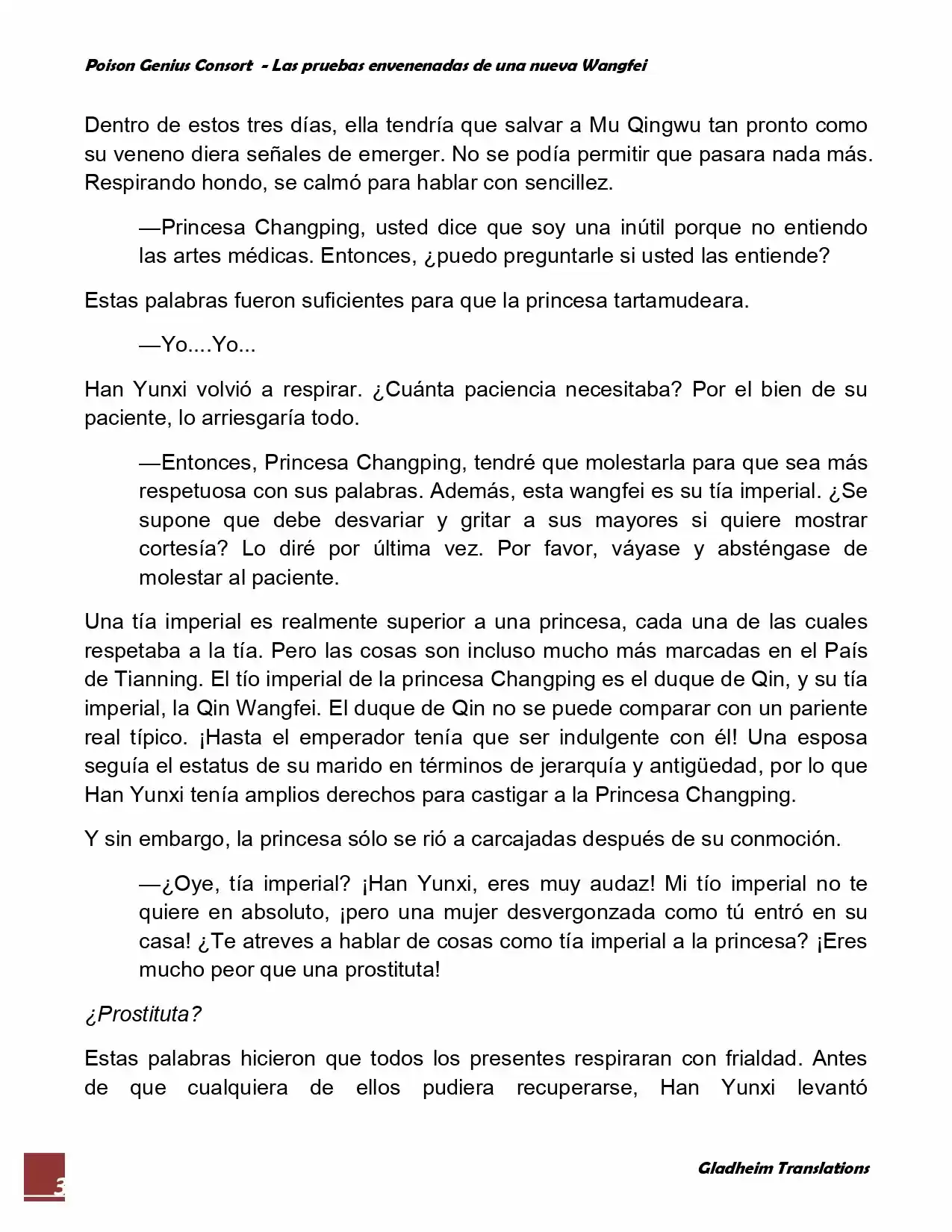 Poison Genious Consort (Novela) - Capítulo 26 - Página 3 - LectorTMOo