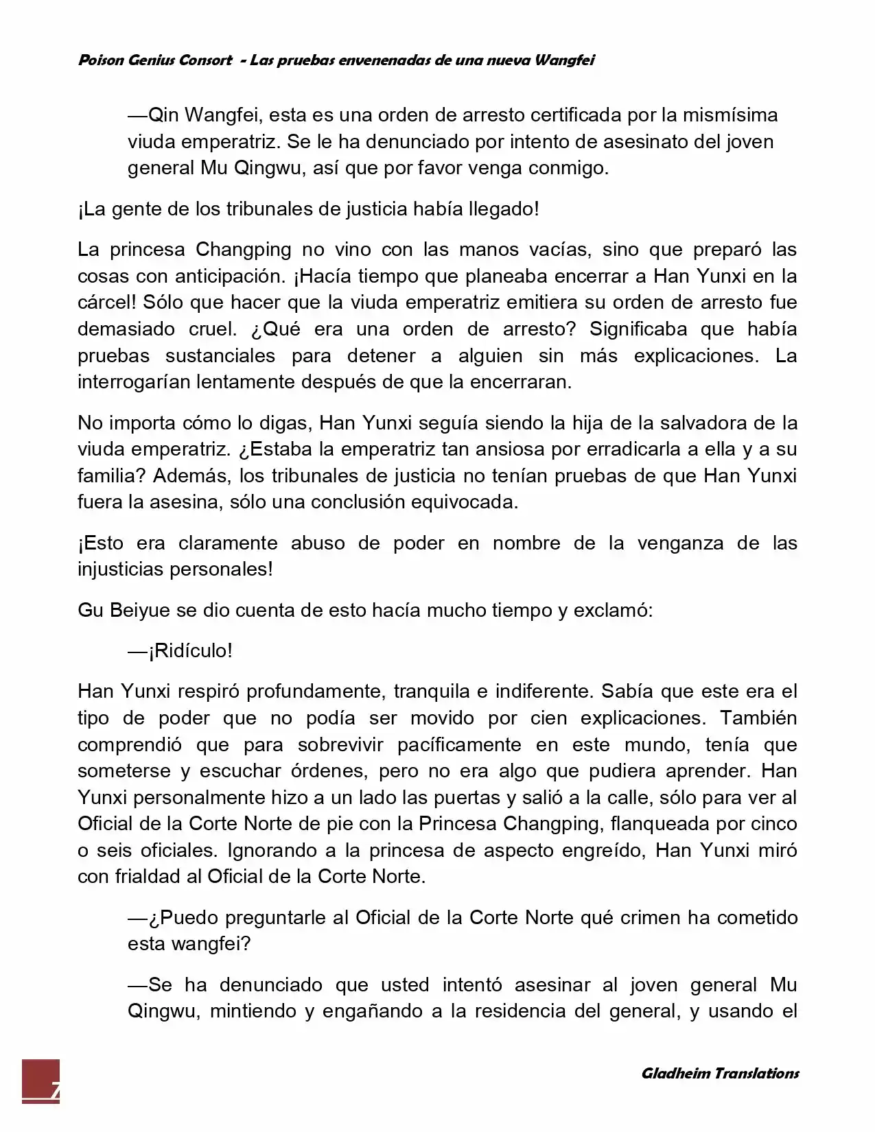 Poison Genious Consort (Novela) - Capítulo 26 - Página 7 - LectorTMOo