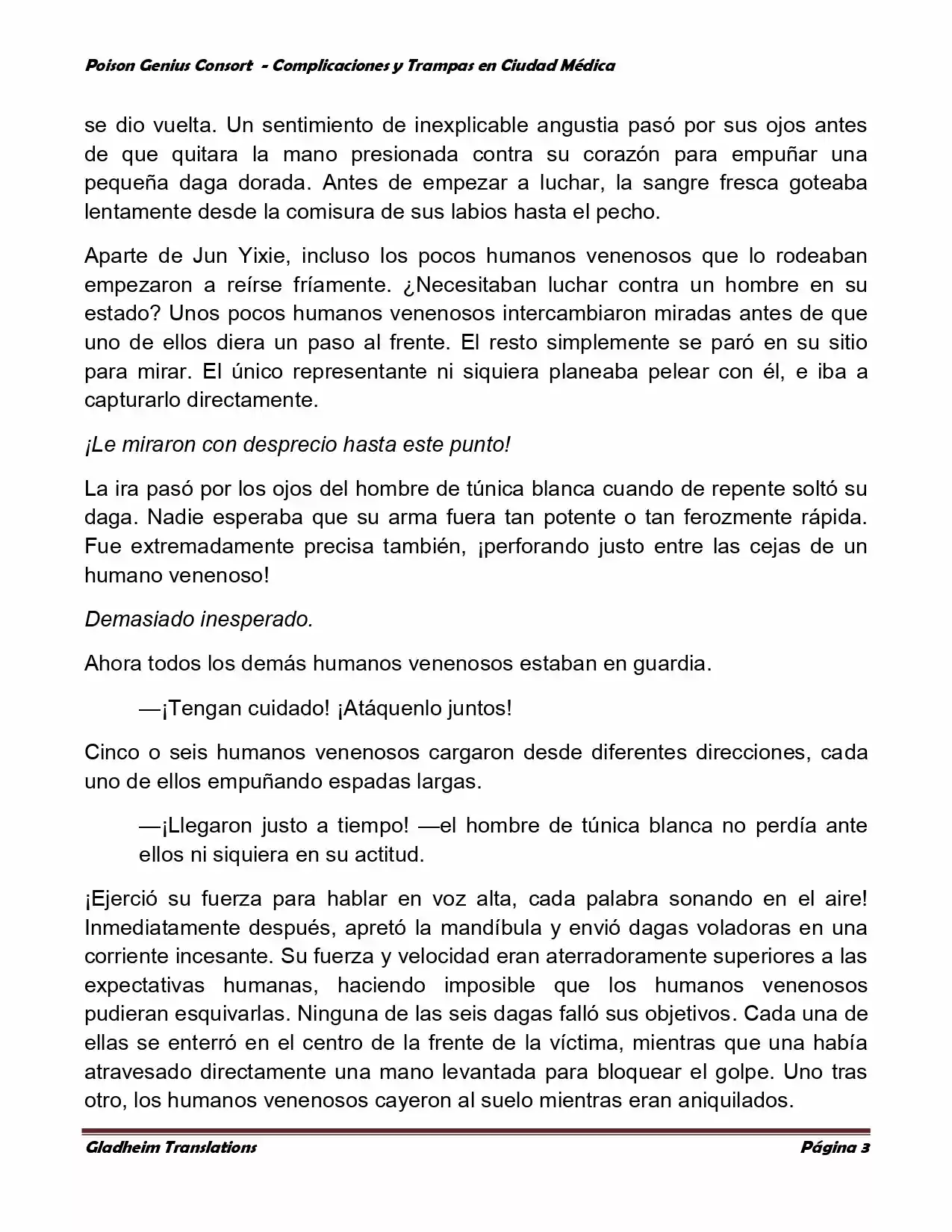 Poison Genious Consort (Novela) - Capítulo 260 - Página 3 - LectorTMOo