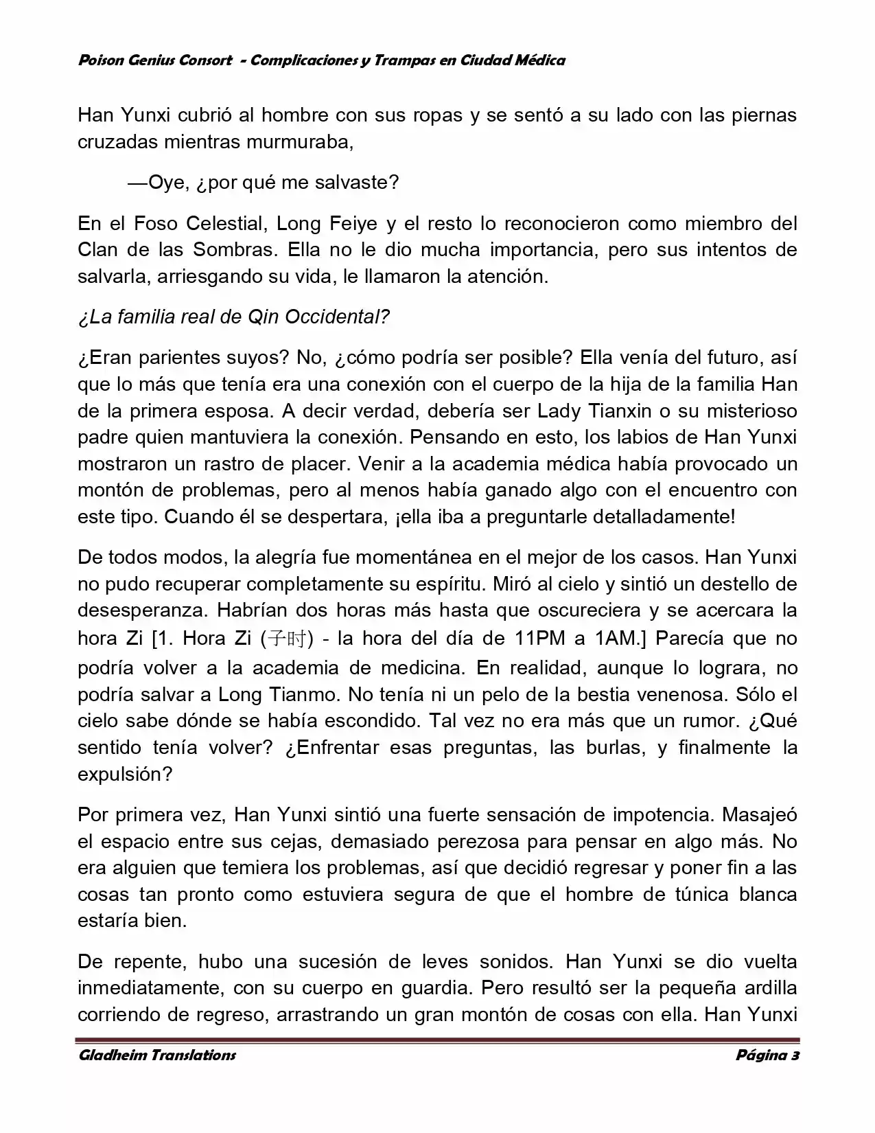 Poison Genious Consort (Novela) - Capítulo 262 - Página 3 - LectorTMOo