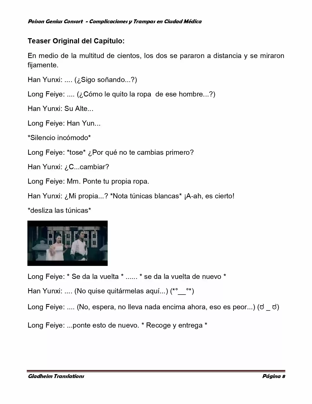Poison Genious Consort (Novela) - Capítulo 266 - Página 8 - LectorTMOo