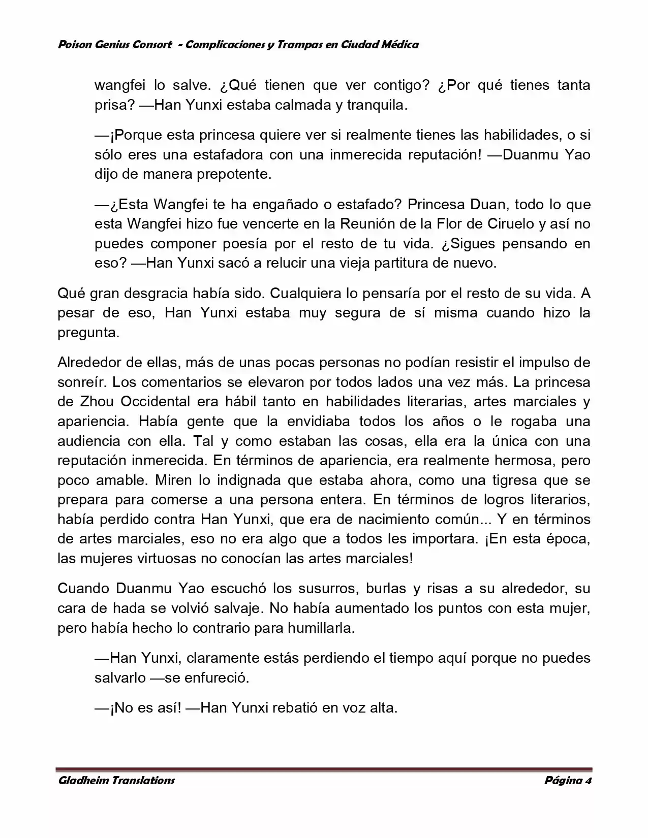 Poison Genious Consort (Novela) - Capítulo 267 - Página 4 - LectorTMOo